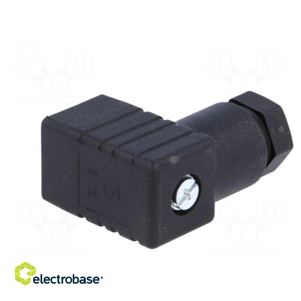 Connector: valve connector | plug | form C | 9.4mm | female | PIN: 3 image 6