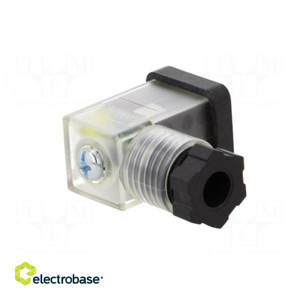 Connector: valve connector | plug | form C | 9.4mm | female | PIN: 3 фото 8