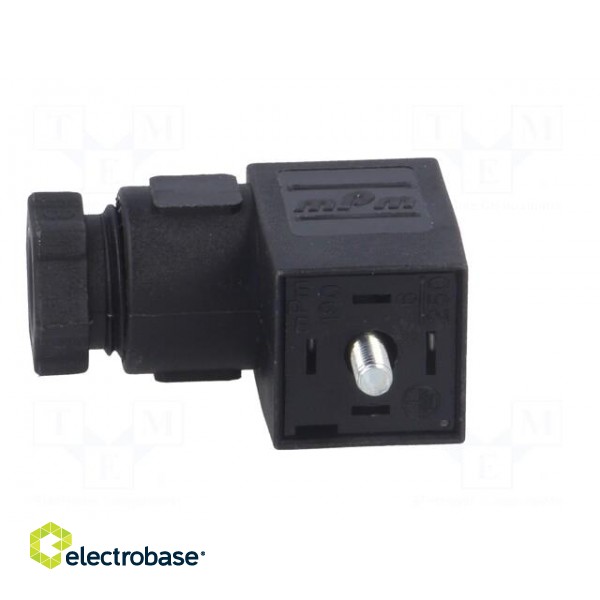 Connector: valve connector | plug | form C | 9.4mm | female | PIN: 4 фото 3