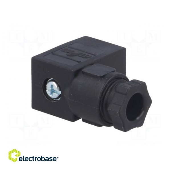 Connector: valve connector | plug | form C | 9.4mm | female | PIN: 4 фото 8