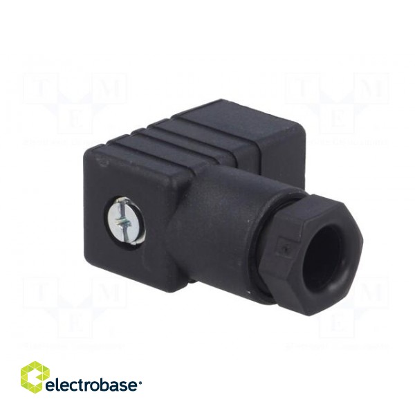 Connector: valve connector | plug | form C | 9.4mm | female | PIN: 4 image 8