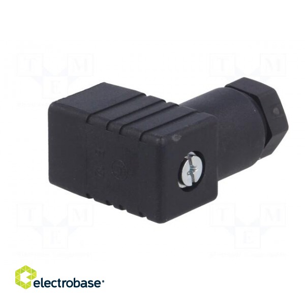 Connector: valve connector | plug | form C | 9.4mm | female | PIN: 4 image 6