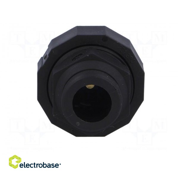 Connector: valve connector | socket | form A | 18mm | male | PIN: 4 | 16A image 5