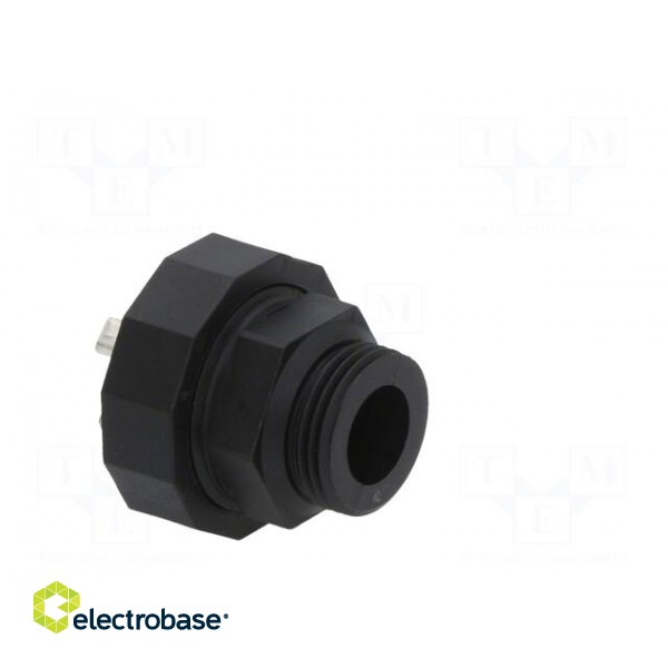 Connector: valve connector | socket | form A | 18mm | male | PIN: 4 | 16A image 4