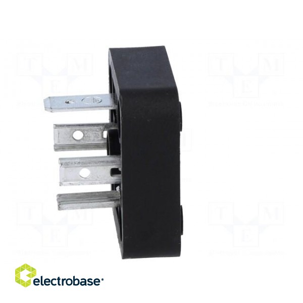 Connector: valve connector | socket | form A | 18mm | male | PIN: 4 | 16A image 3
