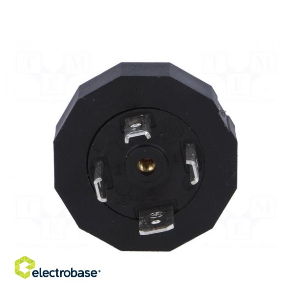 Connector: valve connector | socket | form A | 18mm | male | PIN: 4 | 16A image 9