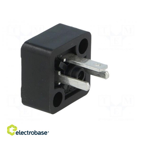 Connector: valve connector | socket | form C | 8mm | male | PIN: 3 | 6A фото 4