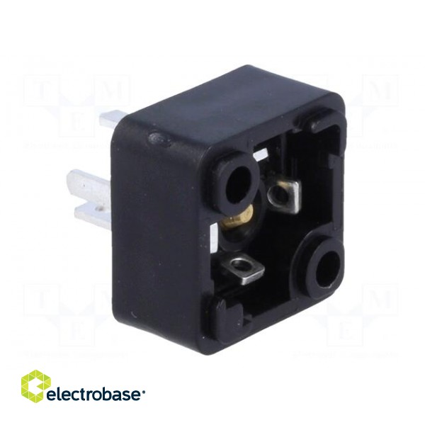 Connector: valve connector | socket | form C | 8mm | male | PIN: 4 | 6A фото 6