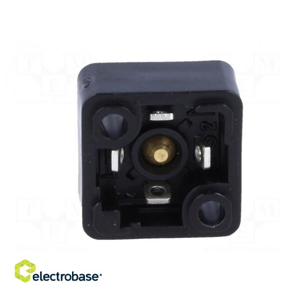 Connector: valve connector | socket | form C | 8mm | male | PIN: 4 | 6A фото 7