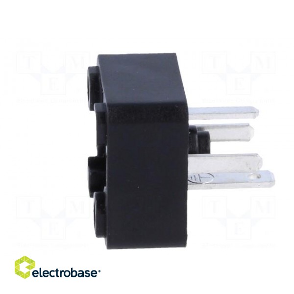 Connector: valve connector | socket | form C | 8mm | male | PIN: 4 | 6A image 9