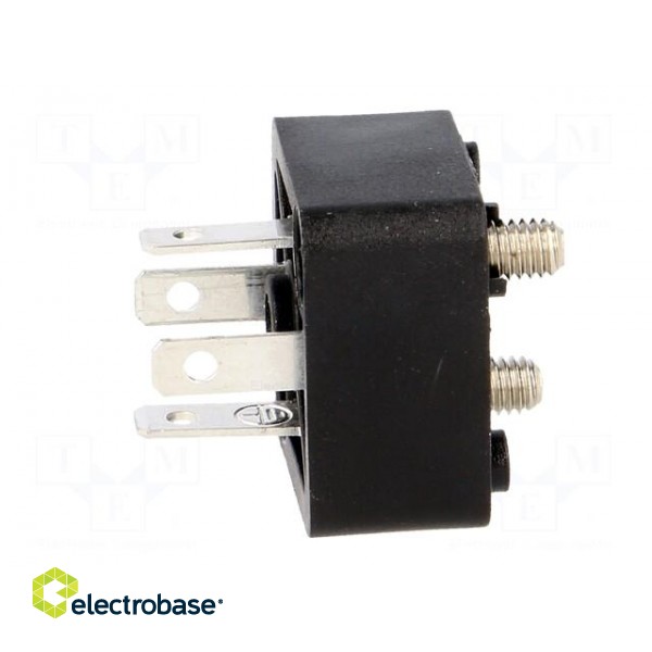 Connector: valve connector | socket | form C | 9.4mm | male | PIN: 4 image 3