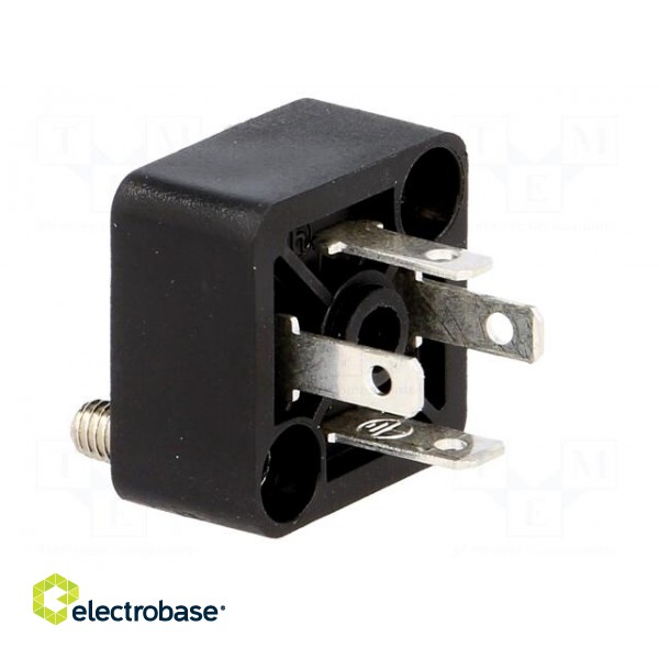Connector: valve connector | socket | form C | 9.4mm | male | PIN: 4 фото 8