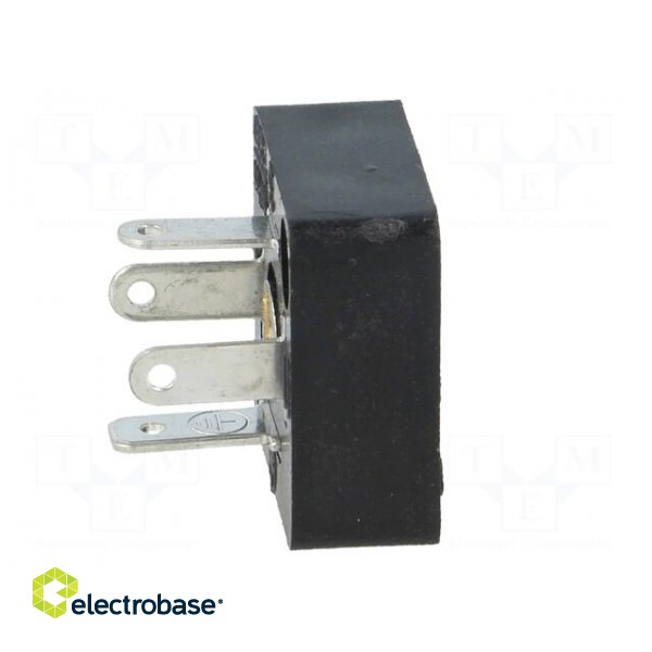Connector: valve connector | socket | form C | 9.4mm | male | PIN: 4 image 3