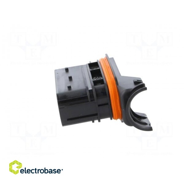 Connector: automotive | LEAVYSEAL | male | plug | PIN: 62(6+56) | black image 3