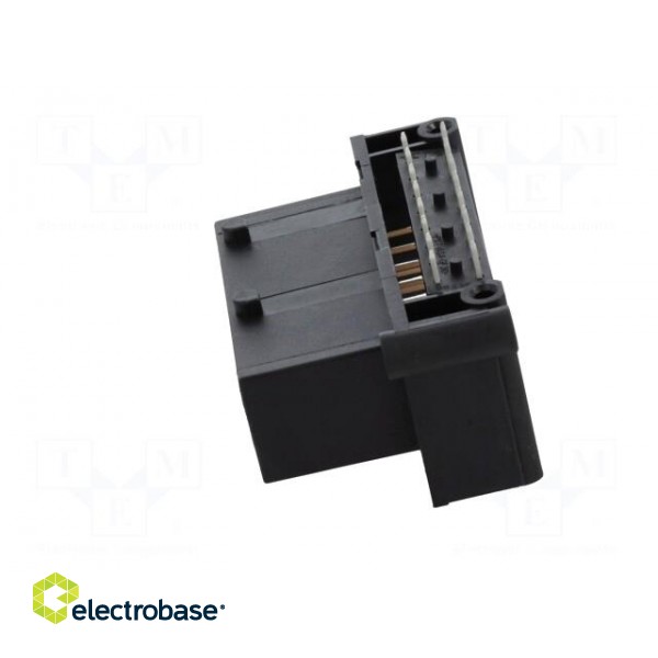 Connector: automotive | JPT | male | socket | on PCBs | PIN: 16 | black image 3