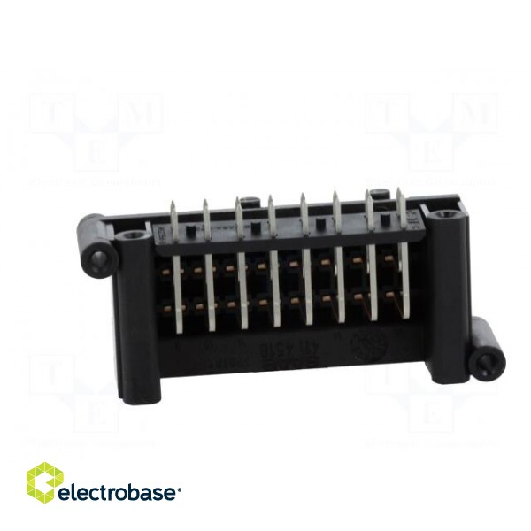 Connector: automotive | JPT | male | socket | on PCBs | PIN: 16 | black image 5