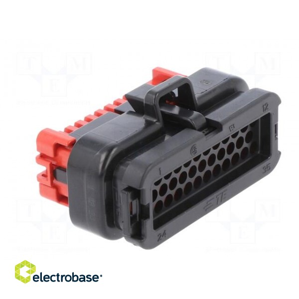 Connector: automotive | AMPSEAL | female | plug | for cable | PIN: 35 фото 4