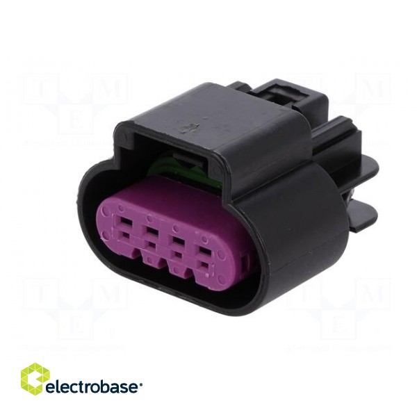 Connector: automotive | GT 150 | plug | female | PIN: 4 | Locking: latch фото 2