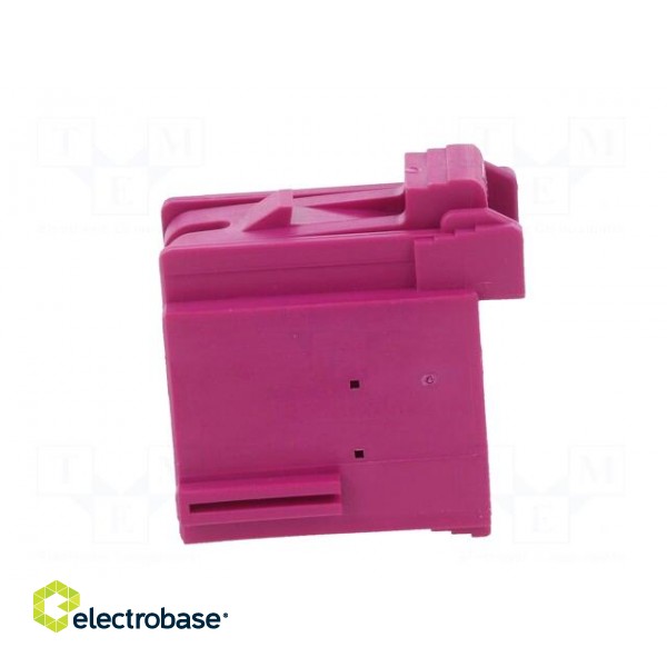 Connector: automotive | JPT | female | plug | for cable | PIN: 9 | violet image 3