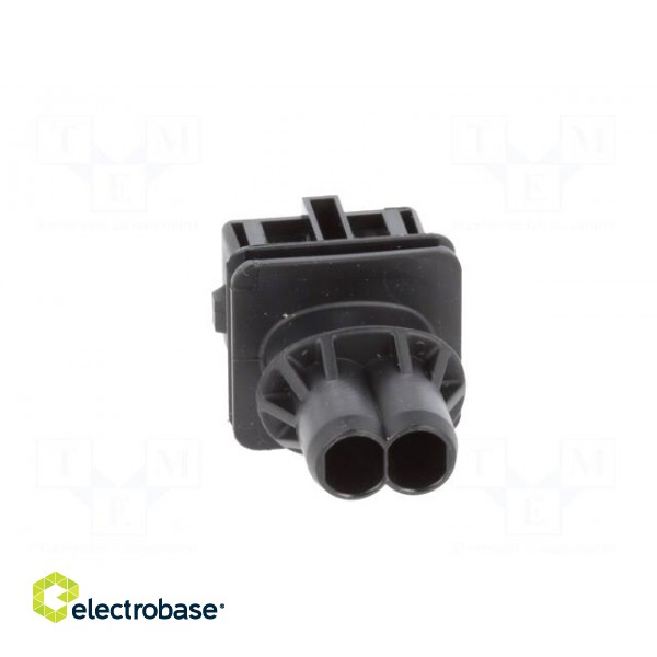 Connector: automotive | JPT | male | plug | for cable | PIN: 2 | black image 5