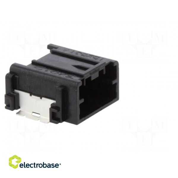 Connector: automotive | Mini50 | male | socket | on PCBs | PIN: 4 | black image 8