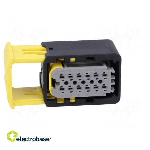 Connector: automotive | plug | female | PIN: 12 | IP67 | for cable | 60V image 9