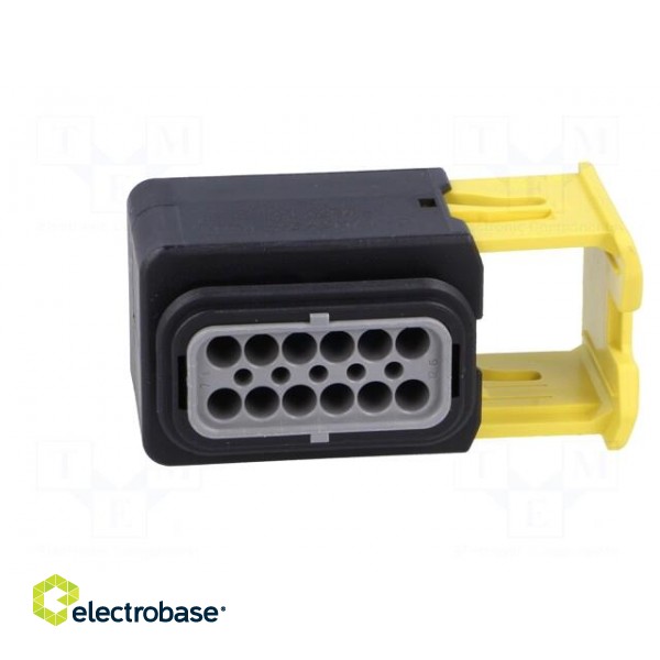 Connector: automotive | plug | female | PIN: 12 | IP67 | for cable | 60V image 5