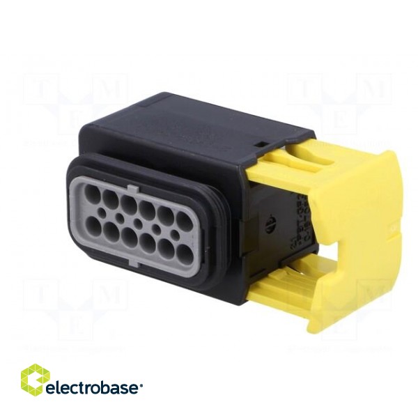 Connector: automotive | plug | female | PIN: 12 | IP67 | for cable | 60V image 6