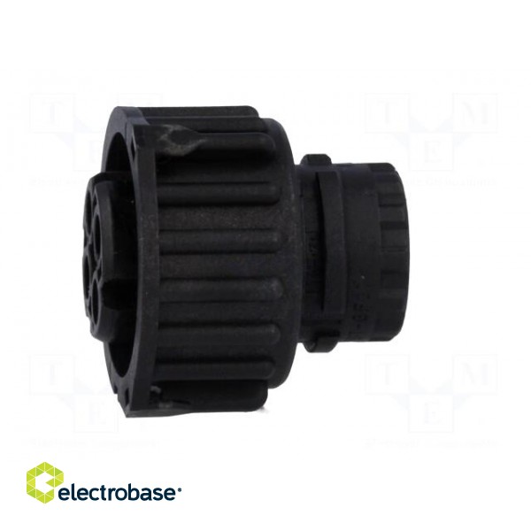Connector: circular | 2.5mm System | female | plug | for cable | PIN: 4 image 3