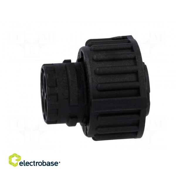 Connector: circular | 2.5mm System | female | plug | for cable | PIN: 4 image 7