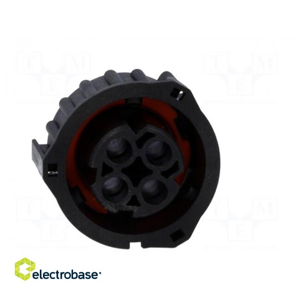 Connector: circular | 2.5mm System | female | plug | for cable | PIN: 4 image 9