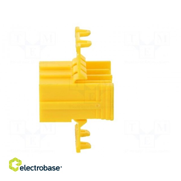 Connector: wire-board | Junior Timer | plug | female | PIN: 8 | yellow image 3