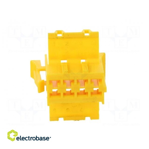 Connector: wire-board | Junior Timer | plug | female | PIN: 8 | yellow image 9