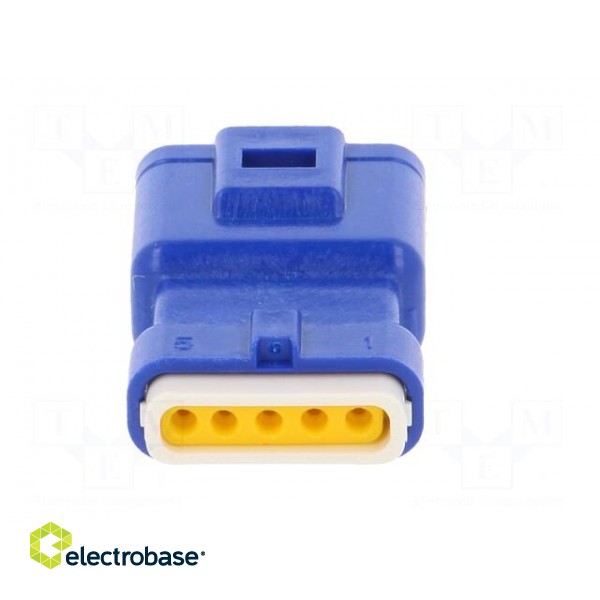 Connector: wire-wire | 560 | plug | male | IP67 | Locking: latch | blue image 5