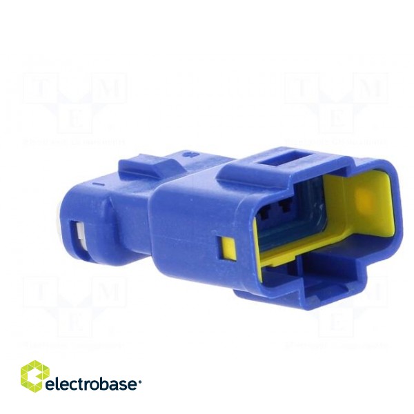 Connector: wire-wire | 560 | plug | male | IP67 | Locking: latch | blue фото 8