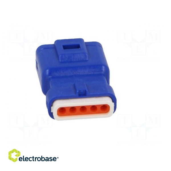 Connector: wire-wire | 560 | plug | male | IP67 | Locking: latch | blue image 5