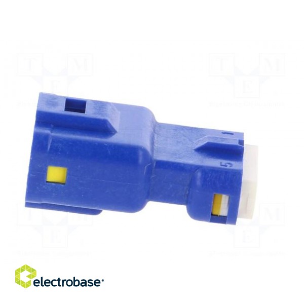 Connector: wire-wire | 560 | plug | male | IP67 | Locking: latch | blue фото 3