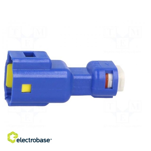 Connector: wire-wire | 560,E-Seal | male | plug | for cable | blue | IP67 image 3