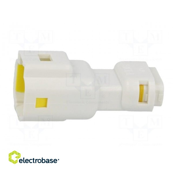 Connector: wire-wire | 560,E-Seal | male | plug | for cable | white image 3