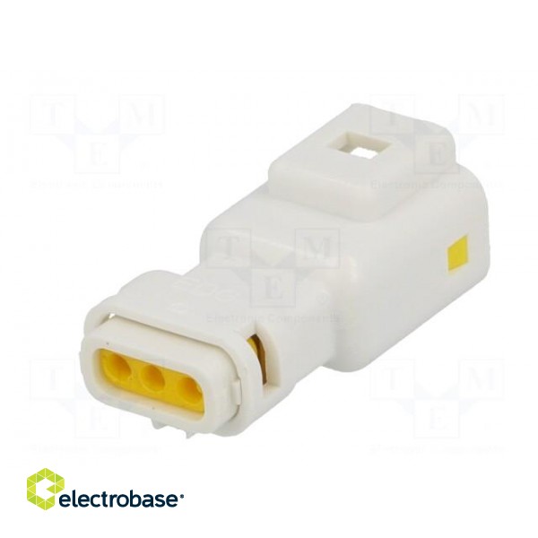 Connector: wire-wire | 560,E-Seal | male | plug | for cable | white image 6