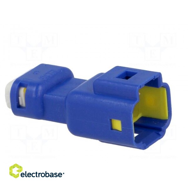 Connector: wire-wire | 560,E-Seal | male | plug | for cable | blue | IP67 image 8
