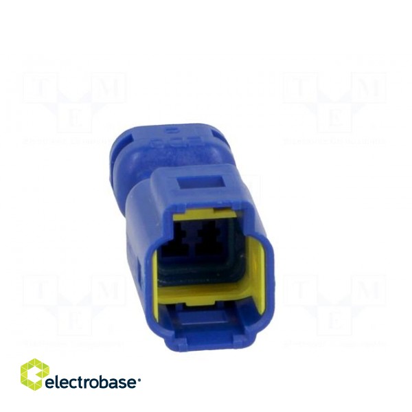 Connector: wire-wire | 560,E-Seal | male | plug | for cable | blue | IP67 paveikslėlis 9