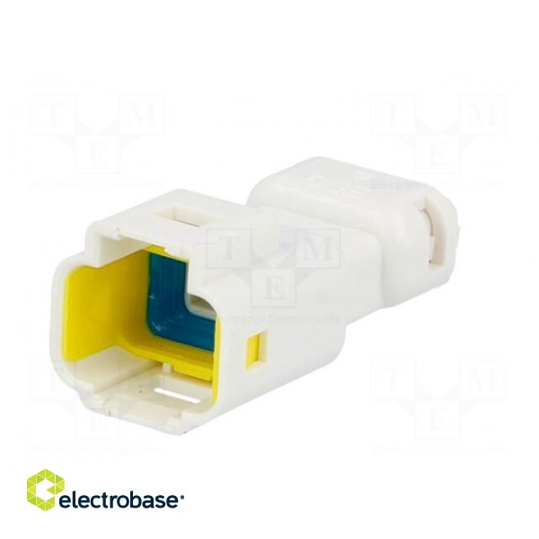 Connector: wire-wire | 560,E-Seal | male | plug | for cable | white image 2