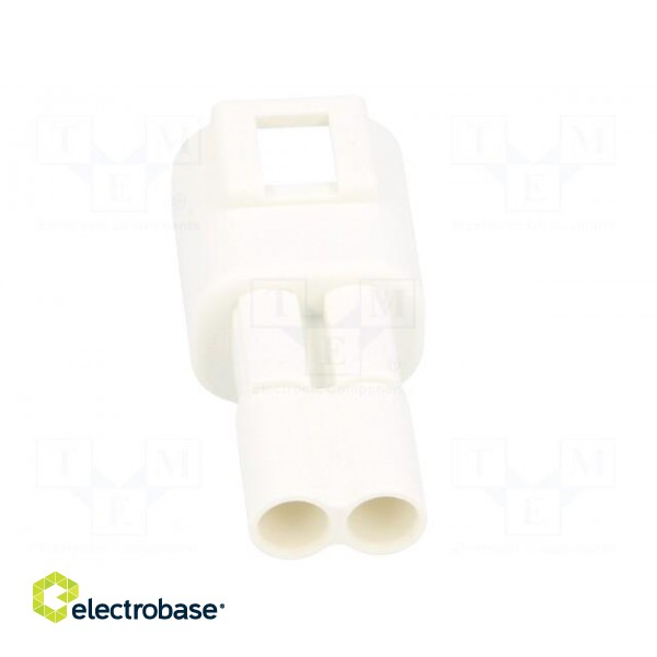 Connector: wire-wire | 570,E-Seal | plug | male | PIN: 2 | IP67 | white paveikslėlis 5