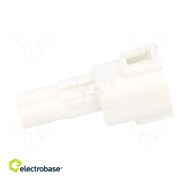 Connector: wire-wire | 570,E-Seal | plug | male | PIN: 2 | IP67 | white paveikslėlis 7