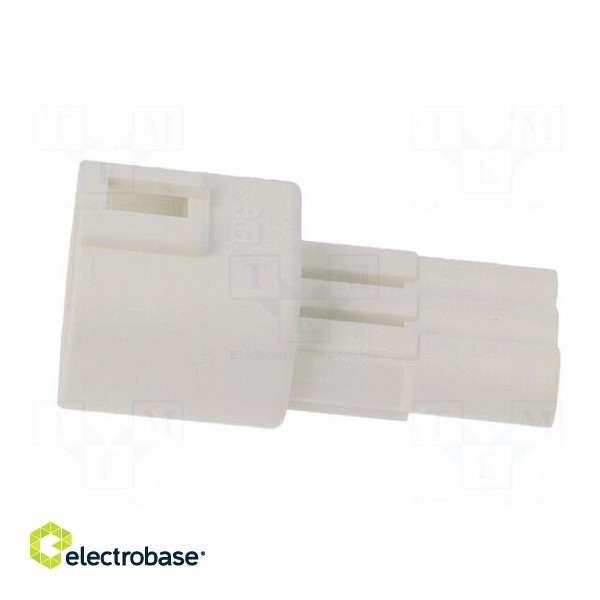 Connector: wire-wire | 570,E-Seal | plug | male | PIN: 3 | IP67 | white image 3
