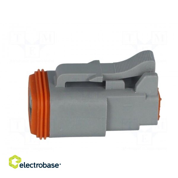 Connector: wire-wire | AT | plug | female | PIN: 2 | IP67 | Locking: latch paveikslėlis 3