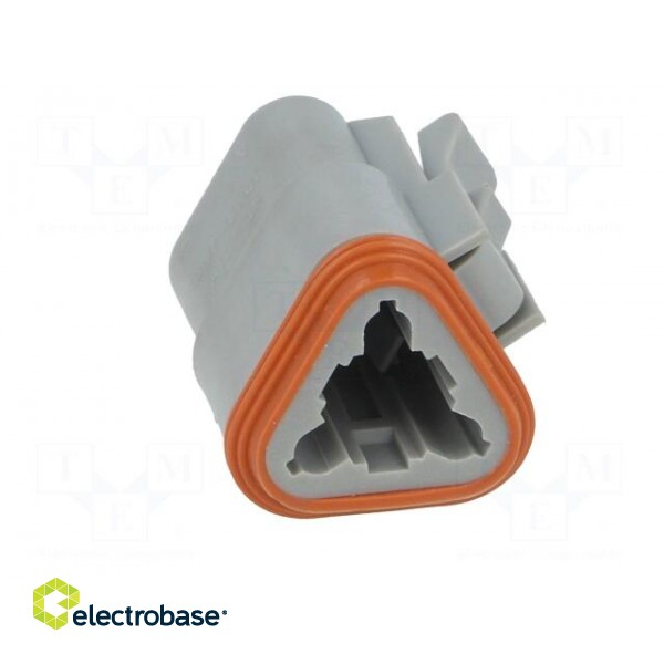 Connector: wire-wire | AT | plug | female | PIN: 3 | IP67 | Locking: latch paveikslėlis 9
