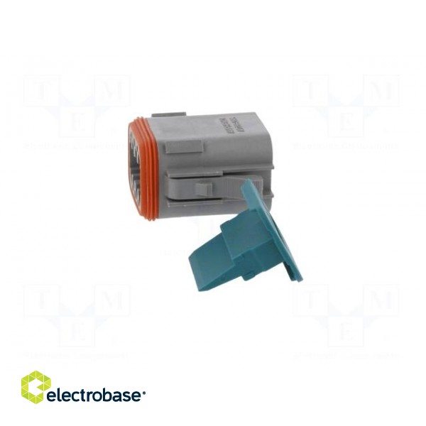 Connector: wire-wire | AT | female | plug | for cable | PIN: 8 | crimped image 3