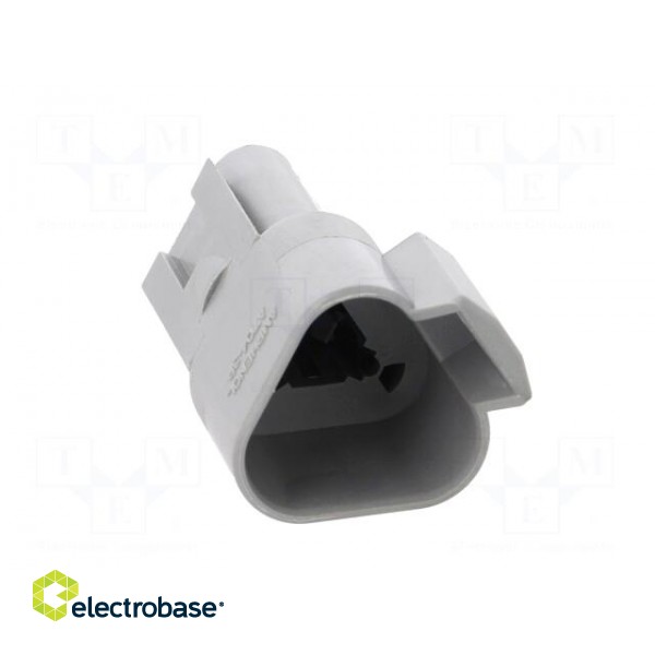 Connector: wire-wire | AT | plug | male | PIN: 3 | IP67 | Locking: latch image 9